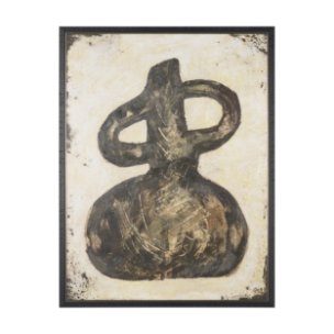 Held in Earth I by Mercana Studio Hand-Embellished Textured Framed Canvas Artwork