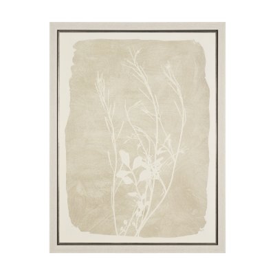 102851-FL - Field Study I: Growth by Mercana Studio Hand-Embellished Textured Framed Canvas Artwork