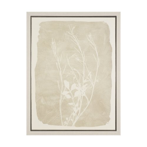102851-FL - Field Study I: Growth by Mercana Studio Hand-Embellished Textured Framed Canvas Artwork