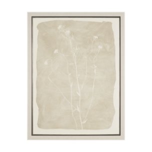 Field Study II: Bloom by Mercana Studio Hand-Embellished Textured Framed Canvas Artwork