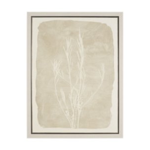 Field Study III: Remains by Mercana Studio Hand-Embellished Textured Framed Canvas Artwork