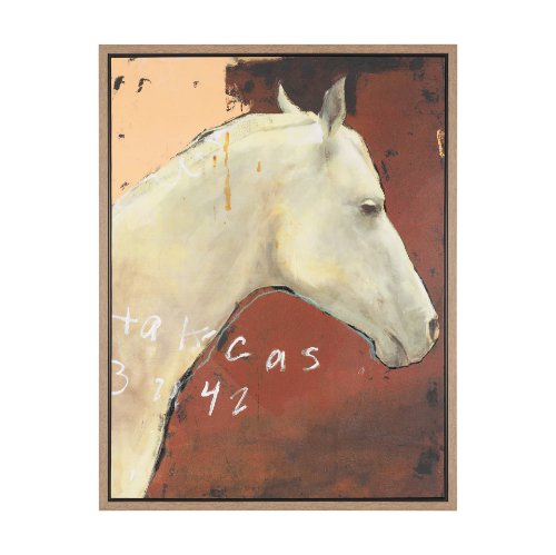 102866-FL - Wisdom by Sarah Helser Hand-Embellished Textured Framed Canvas Artwork