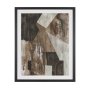 16322 - Fault Geometry I by Mercana Studio Hand-Embellished Textured Framed Artwork Matted under Glass