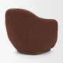 71501-AB - Hudson Burgundy Fabric Upholstered Swivel Chair