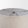 71505-AB - Newport Woven Rope Tapered Base Floor Lamp