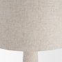 71505-AB - Newport Woven Rope Tapered Base Floor Lamp