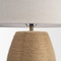 71508-AB - Portofino Natural Abaca Rope Table Lamp