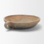 71509 - Cotto Round w/ Handles Weathered Terracotta Decorative Bowl