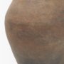 71512 - Cotto 10.6H Two Tone Wide Mouth Weathered Terracotta Urn Vase