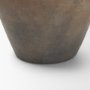 71512 - Cotto 10.6H Two Tone Wide Mouth Weathered Terracotta Urn Vase
