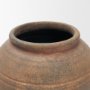 71513 - Cotto 8.7H Weathered Round Terracotta Vase