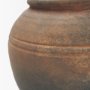 71513 - Cotto 8.7H Weathered Round Terracotta Vase
