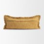 71534 - Kambal 14x36 Mustard Cotton Decorative Pillow Cover