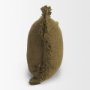71535 - Kambal 20x20 Dark Olive Cotton Decorative Pillow Cover
