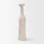71583 - Runa Large Cream Ceramic Rustic Decorative Bottle