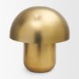 71591 - Orlo 18" Gold Metal Mushroom Table Lamp