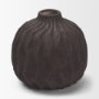 71596 - Tidal Short Ceramic Rippled Decorative Vase