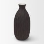 71598 - Tidal Tall Ceramic Rippled Decorative Vase