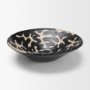 71612 - Bosma Black and Cream Ceramic Decorative Bowl