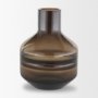 71615 - Aurel Small Brown Glass Vase