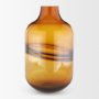 71616 - Aurel Tall Orange Glass Vase