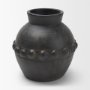 71660 - Douro Medium Earthy Brown Dotted Vase