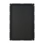 71573 - Lenora Heritage Spool Frame Wall Mirror | Dark Brown Wood