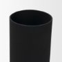 71576 - Veda Small Black Metal Geometric Vase