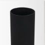 71576 - Veda Small Black Metal Geometric Vase