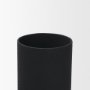 71577 - Veda Large Black Metal Geometric Vase