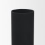 71577 - Veda Large Black Metal Geometric Vase