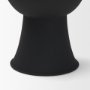 71577 - Veda Large Black Metal Geometric Vase