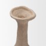 71582 - Runa Small Taupe Ceramic Rustic Decorative Bottle