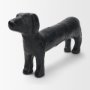 71585 - Dash Long Black Metal Dachshund Dog Object