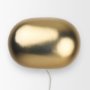 71587 - Liorre Textured Black Metal Base w/ Gold Metal Shade 1-Light Table Lamp