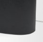 71587 - Liorre Textured Black Metal Base w/ Gold Metal Shade 1-Light Table Lamp