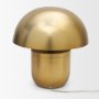 71588 - Orlo 15.4" Gold Metal Mushroom Table Lamp