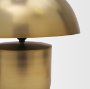 71588 - Orlo 15.4" Gold Metal Mushroom Table Lamp