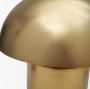 71588 - Orlo 15.4" Gold Metal Mushroom Table Lamp