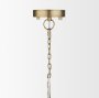 71589 - Keller Wide Antiqued Brass Metal 1-Light Pendant