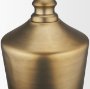 71590 - Keller Tall Antiqued Brass Metal 1-Light Pendant