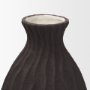 71598 - Tidal Tall Ceramic Rippled Decorative Vase
