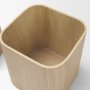 71604 - Benton White-Washed Wood w/ Brass Handle Decorative Box Set