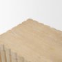 71607 - Strata Fluted White-Washed Wood Decorative Box Set