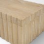 71607 - Strata Fluted White-Washed Wood Decorative Box Set