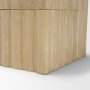 71607 - Strata Fluted White-Washed Wood Decorative Box Set