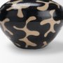 71611 - Bosma Black and Cream Ceramic Urn