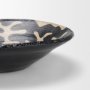 71612 - Bosma Black and Cream Ceramic Decorative Bowl