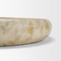 71613 - Ophelia Cream and Beige Glazed Terracotta Decorative Bowl
