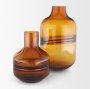 71614 - Aurel Small Orange Glass Vase